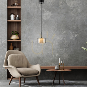 Paul Neuhaus RIKA 2112-18 LED pendant light, black with smoked shade, 15 cm small 2