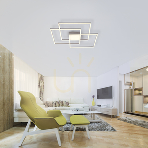 ASMIN Plafond 14713-55 Silver 4xLED small 2