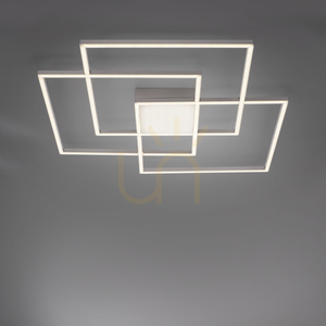 ASMIN Plafond 14713-55 Silver 4xLED small 8