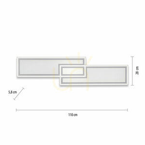 Plafond EDGING 14875-16 White 1xLED 7 Plafond EDGING 14875-16 White 1xLED small 7