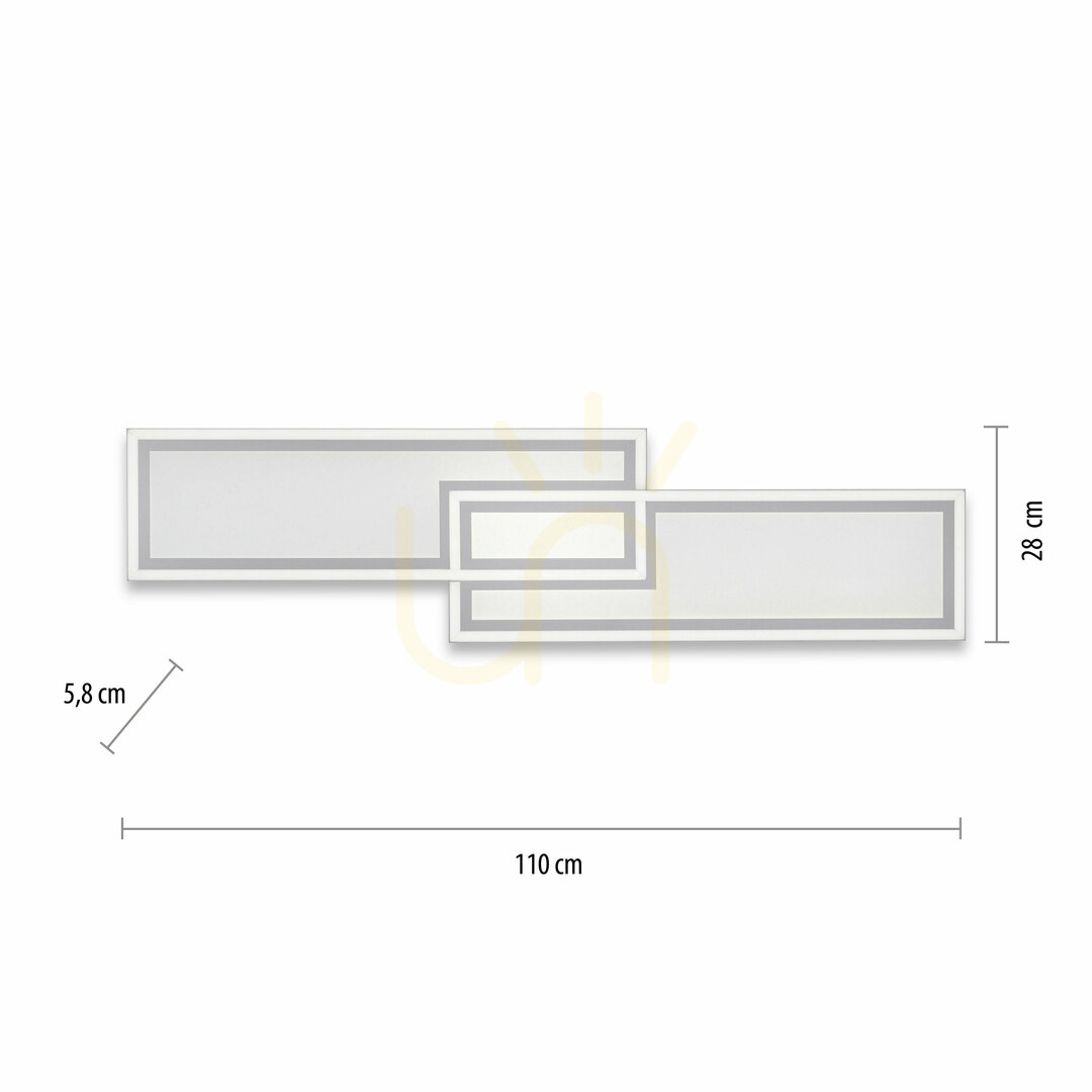 Preview Plafond EDGING 14875-16 White 1xLED Plafond EDGING 14875-16 White 1xLED