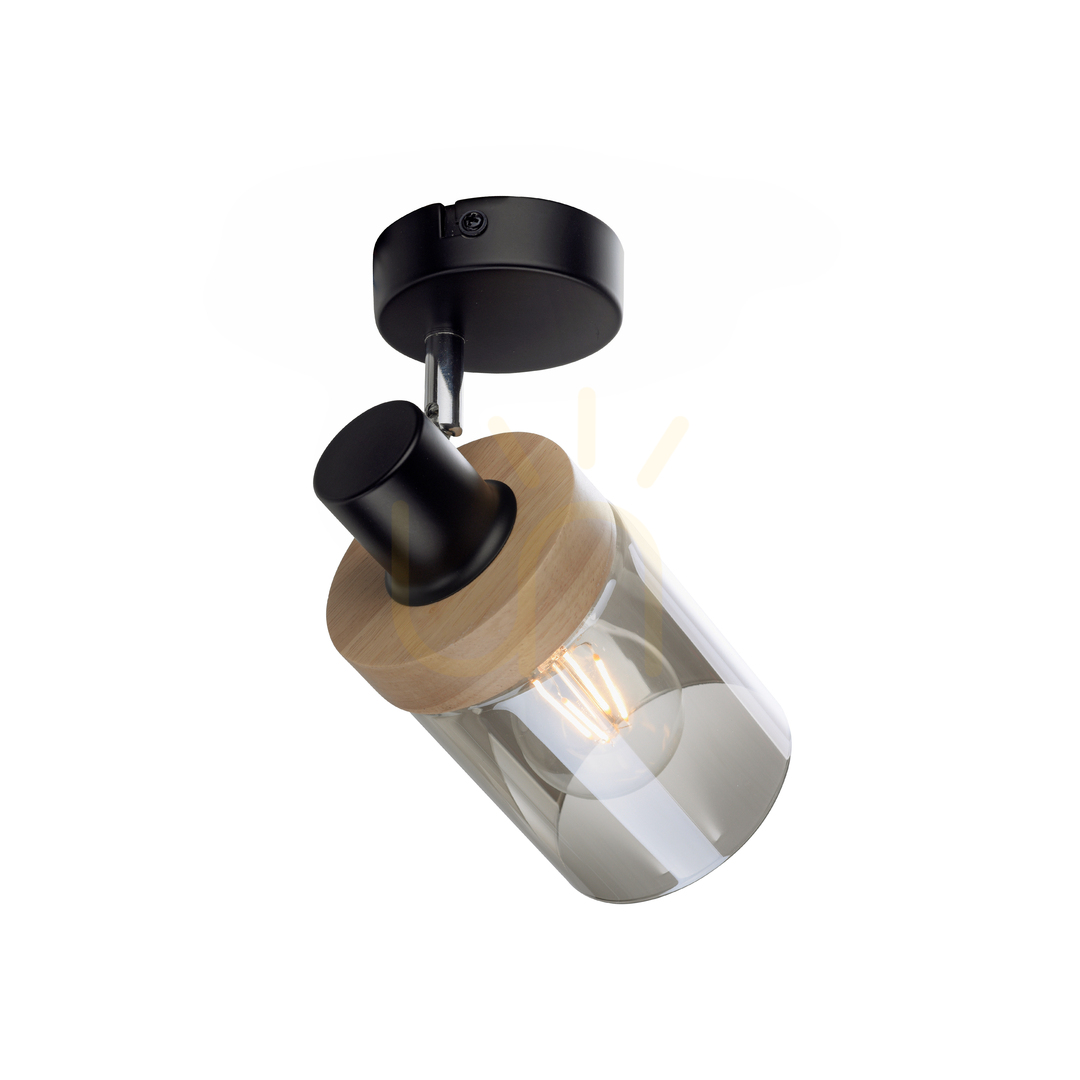 View PASQUAL wall lamp 11311-18 Black 1xE27 PASQUAL wall lamp 11311-18 Black 1xE27