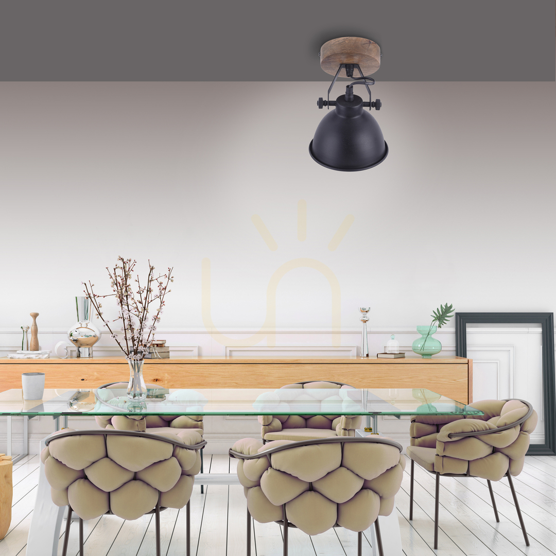 Preview SAMIA Plafond 11981-18 Black 1xE14 SAMIA Plafond 11981-18 Black 1xE14
