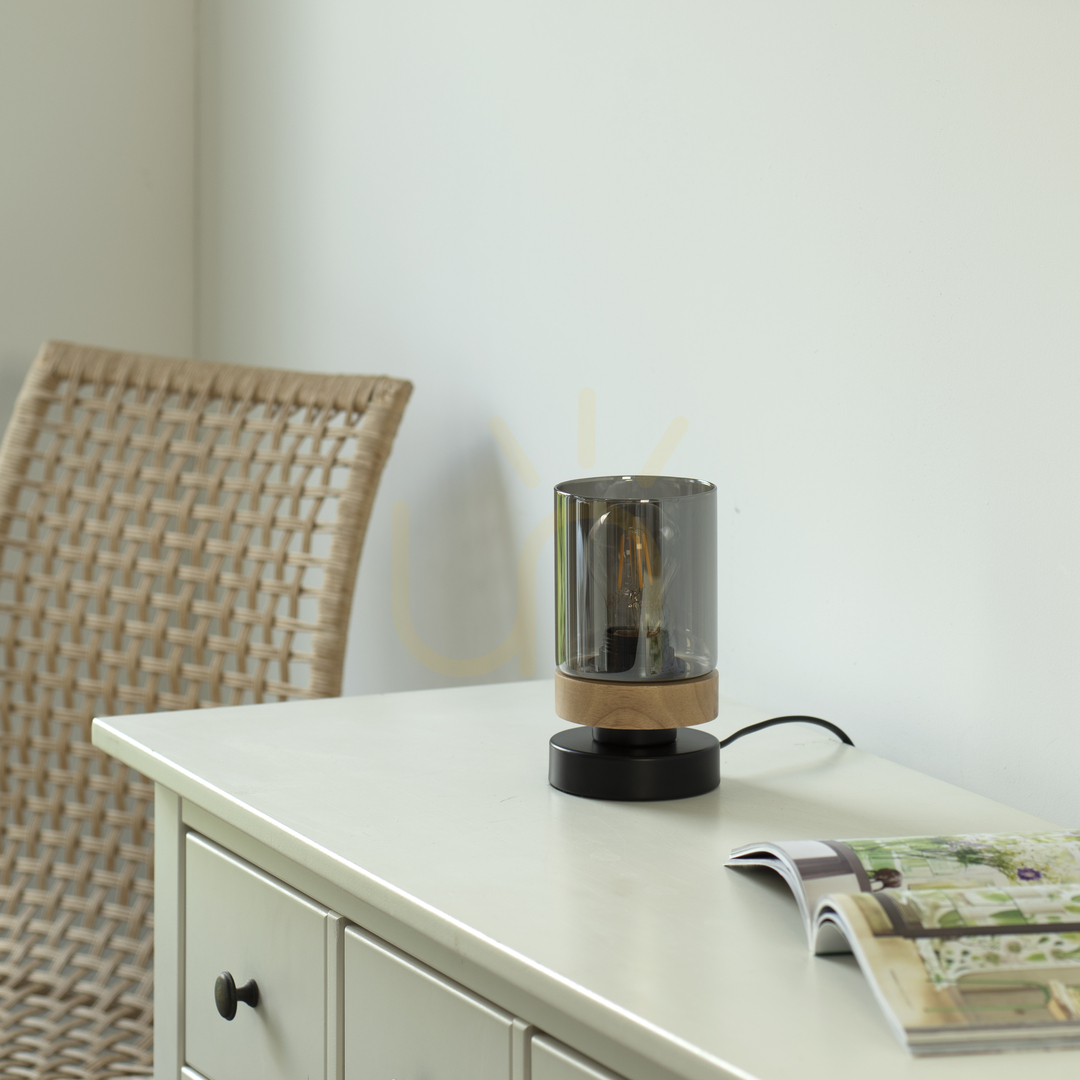 Show PASQUAL Table Lamp 11310-18 Black 1xE27 PASQUAL Table Lamp 11310-18 Black 1xE27