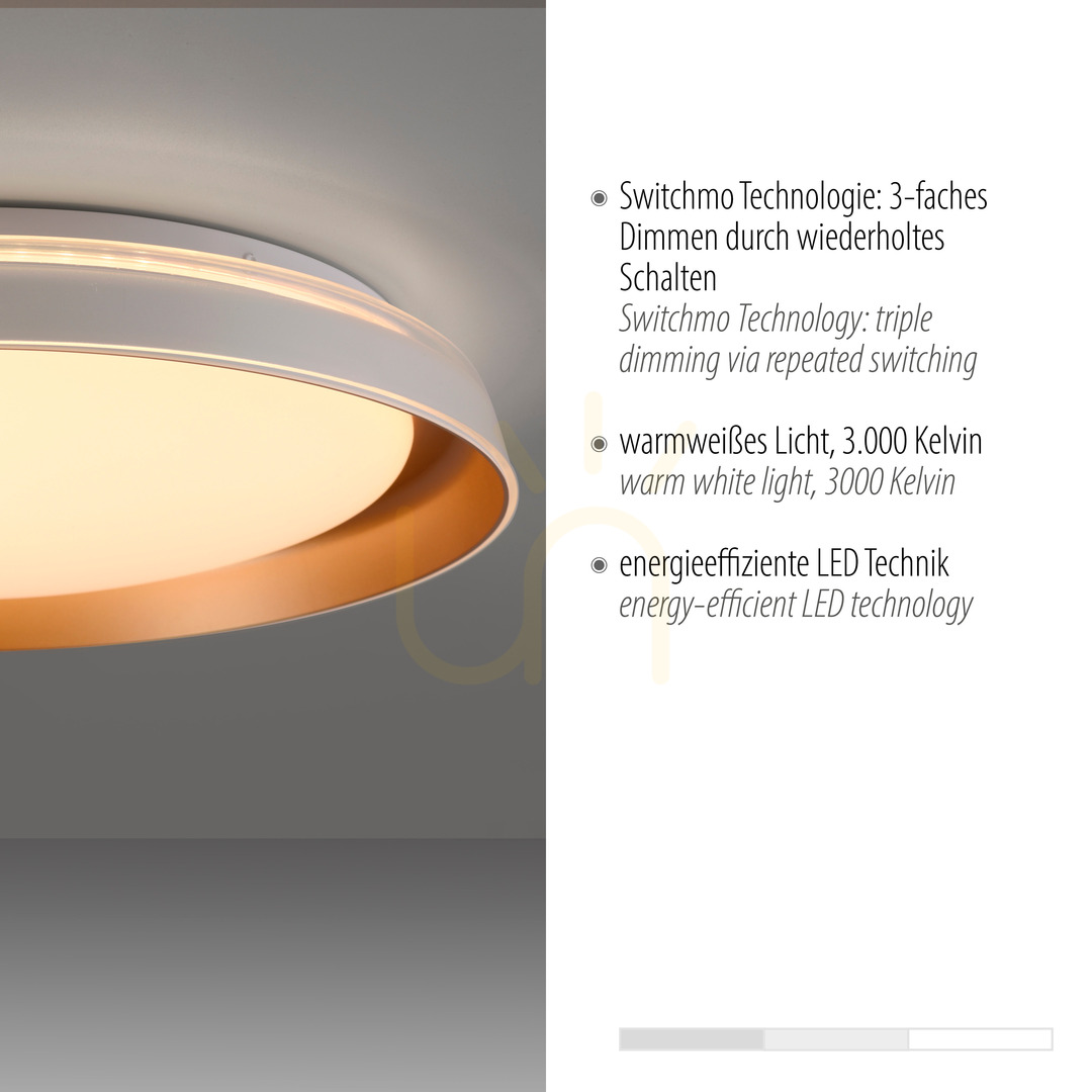 Display SATI Plafond 14368-60 Brass 1xLED SATI Plafond 14368-60 Brass 1xLED