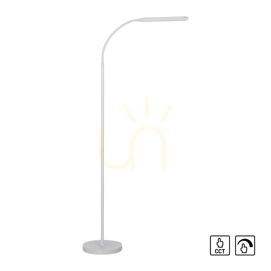 View ELLY Floor Lamp 11031-16 White 1xLED ELLY Floor Lamp 11031-16 White 1xLED