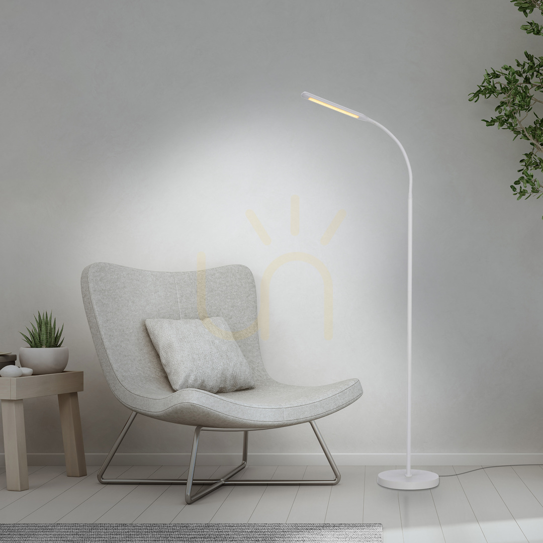 Preview ELLY Floor Lamp 11031-16 White 1xLED ELLY Floor Lamp 11031-16 White 1xLED
