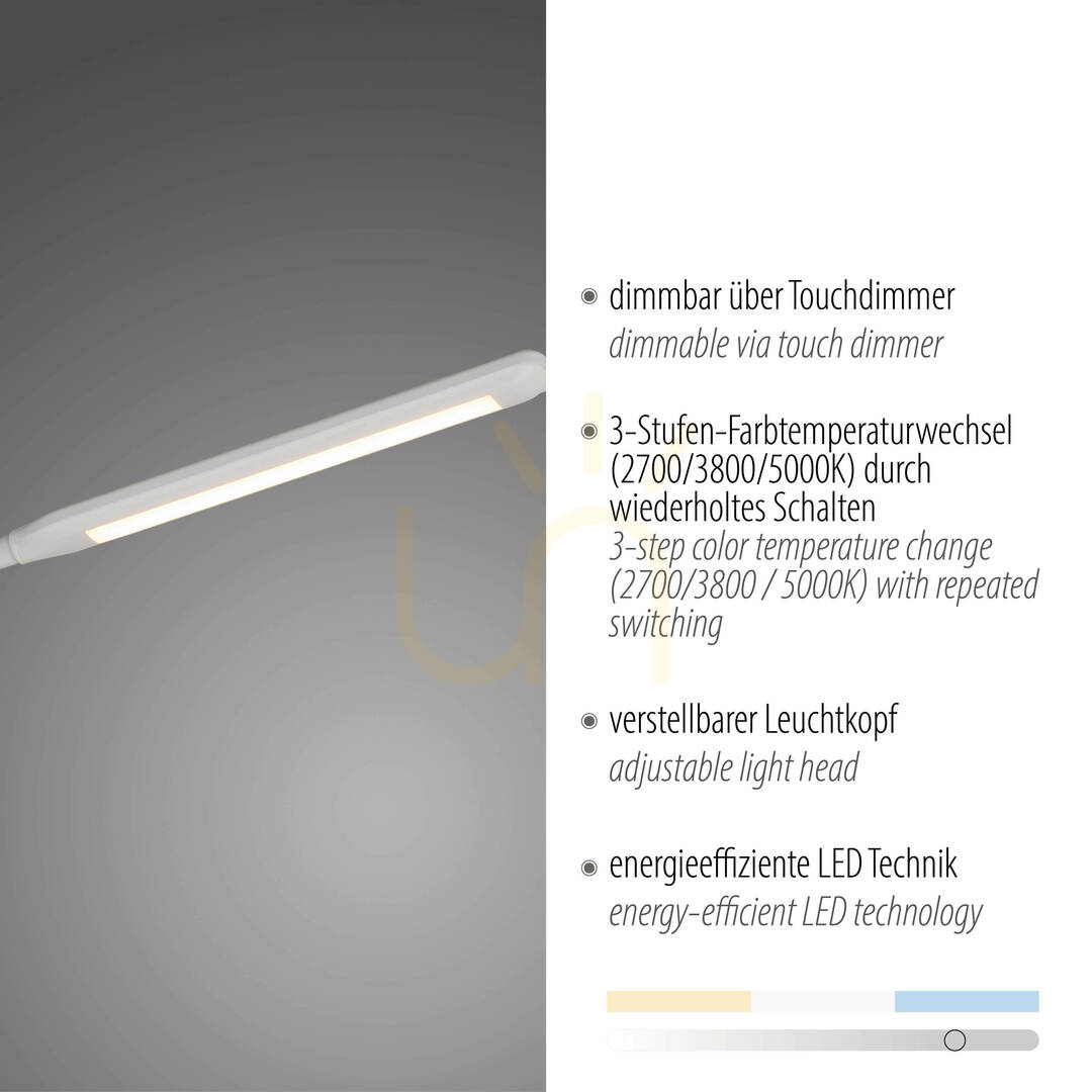 Display ELLY Floor Lamp 11031-16 White 1xLED ELLY Floor Lamp 11031-16 White 1xLED