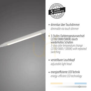 ELLY Floor Lamp 11031-16 White 1xLED 4 ELLY Floor Lamp 11031-16 White 1xLED small 4