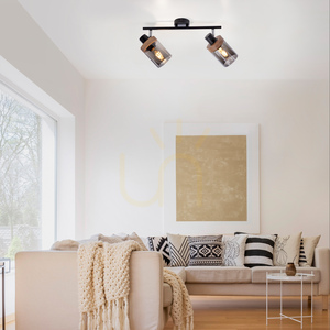 PASQUAL wall lamp 11312-18 Black 2xE27 2 PASQUAL wall lamp 11312-18 Black 2xE27 small 2