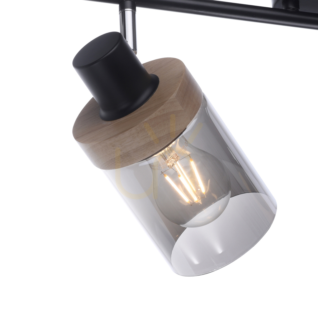 Display PASQUAL wall lamp 11312-18 Black 2xE27 PASQUAL wall lamp 11312-18 Black 2xE27