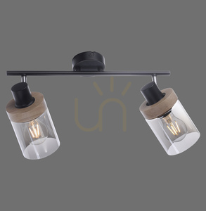 PASQUAL wall lamp 11312-18 Black 2xE27 0 PASQUAL wall lamp 11312-18 Black 2xE27 small 0