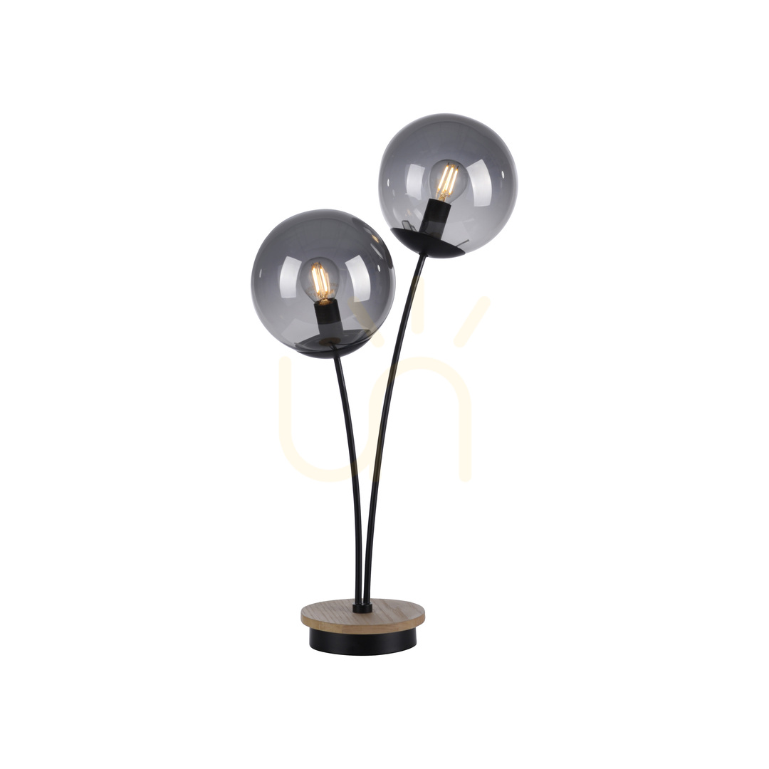 Check GREEN WIDOW Table Lamp 11390-79 Black 2xE14. GREEN WIDOW Table Lamp 11390-79 Black 2xE14.