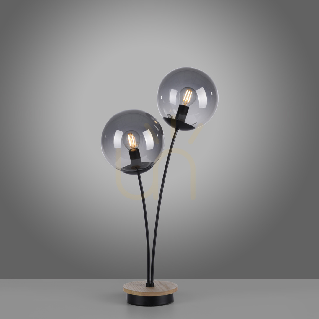 Show GREEN WIDOW Table Lamp 11390-79 Black 2xE14. GREEN WIDOW Table Lamp 11390-79 Black 2xE14.