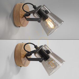 GREEN LANGSTRÖM wall lamp 11447-79 Black 1xE14 16 GREEN LANGSTRÖM wall lamp 11447-79 Black 1xE14 small 16