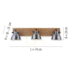 Plafond SAMIA 11983-77 Silver 3xE14 6 Plafond SAMIA 11983-77 Silver 3xE14 small 6