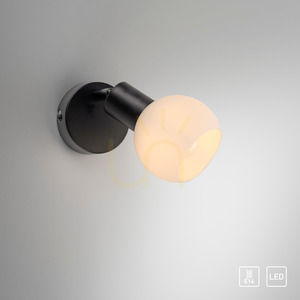 Wall lamp LOKI 12150-18 Black 1xE14 small 11