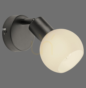 Wall lamp LOKI 12150-18 Black 1xE14 small 0