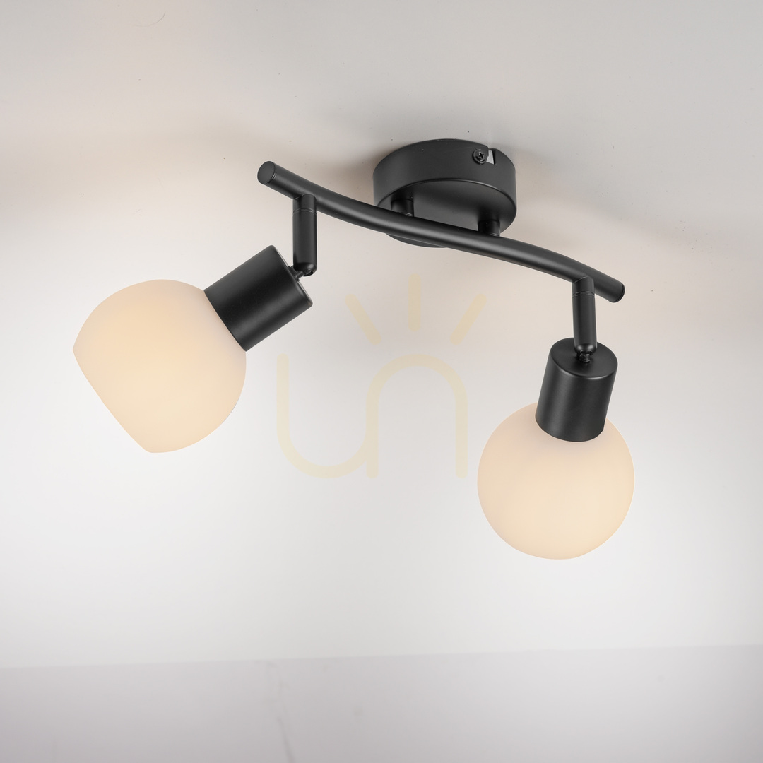 View Plafond LOKI 12151-18 Black 2xE14 Plafond LOKI 12151-18 Black 2xE14