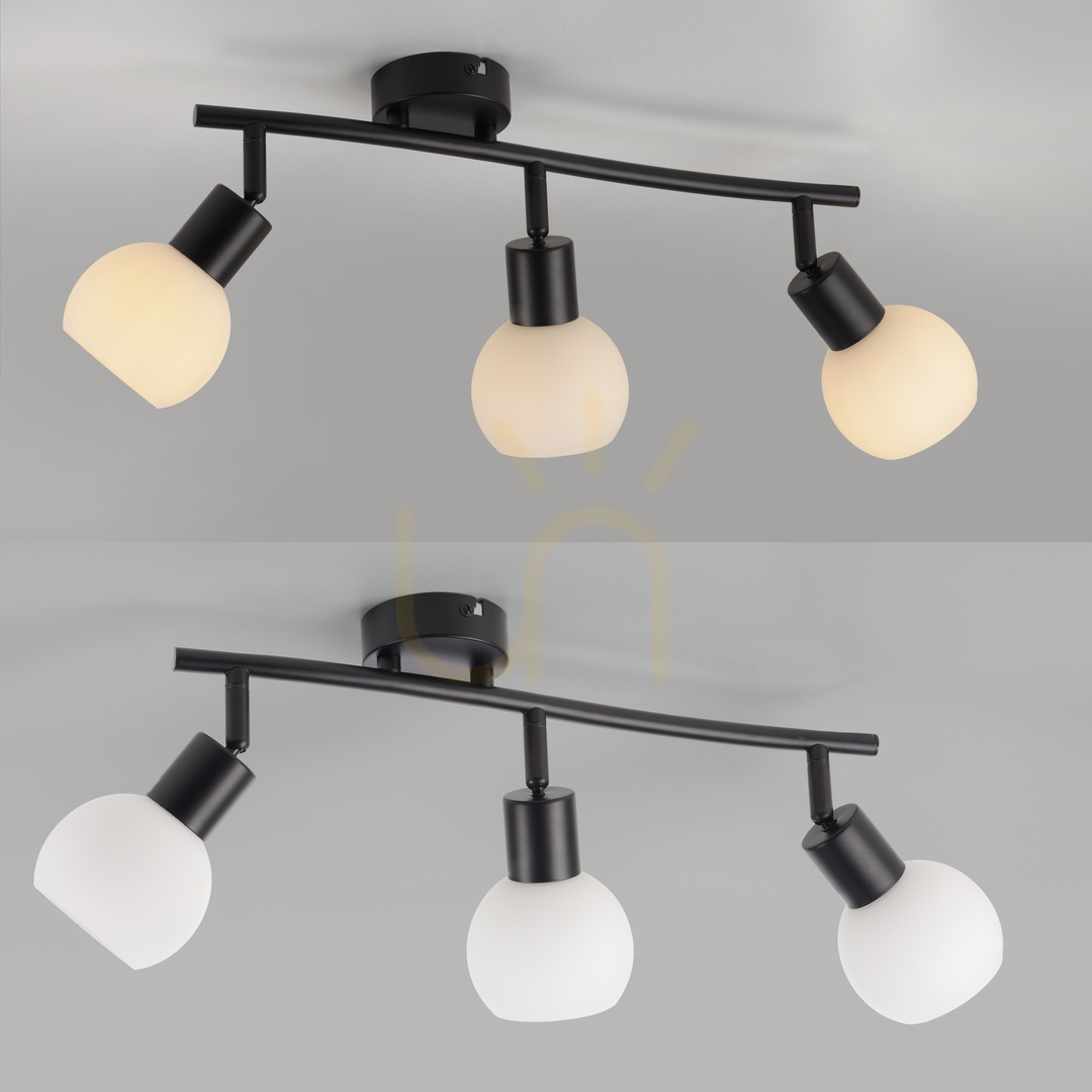 Display Plafond LOKI 12152-18 Black 3xE14 Plafond LOKI 12152-18 Black 3xE14
