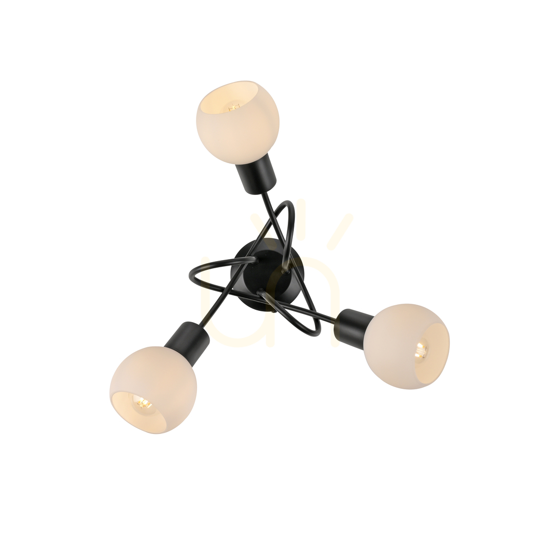 Show Plafond LOKI 12153-18 Black 3xE14 Plafond LOKI 12153-18 Black 3xE14