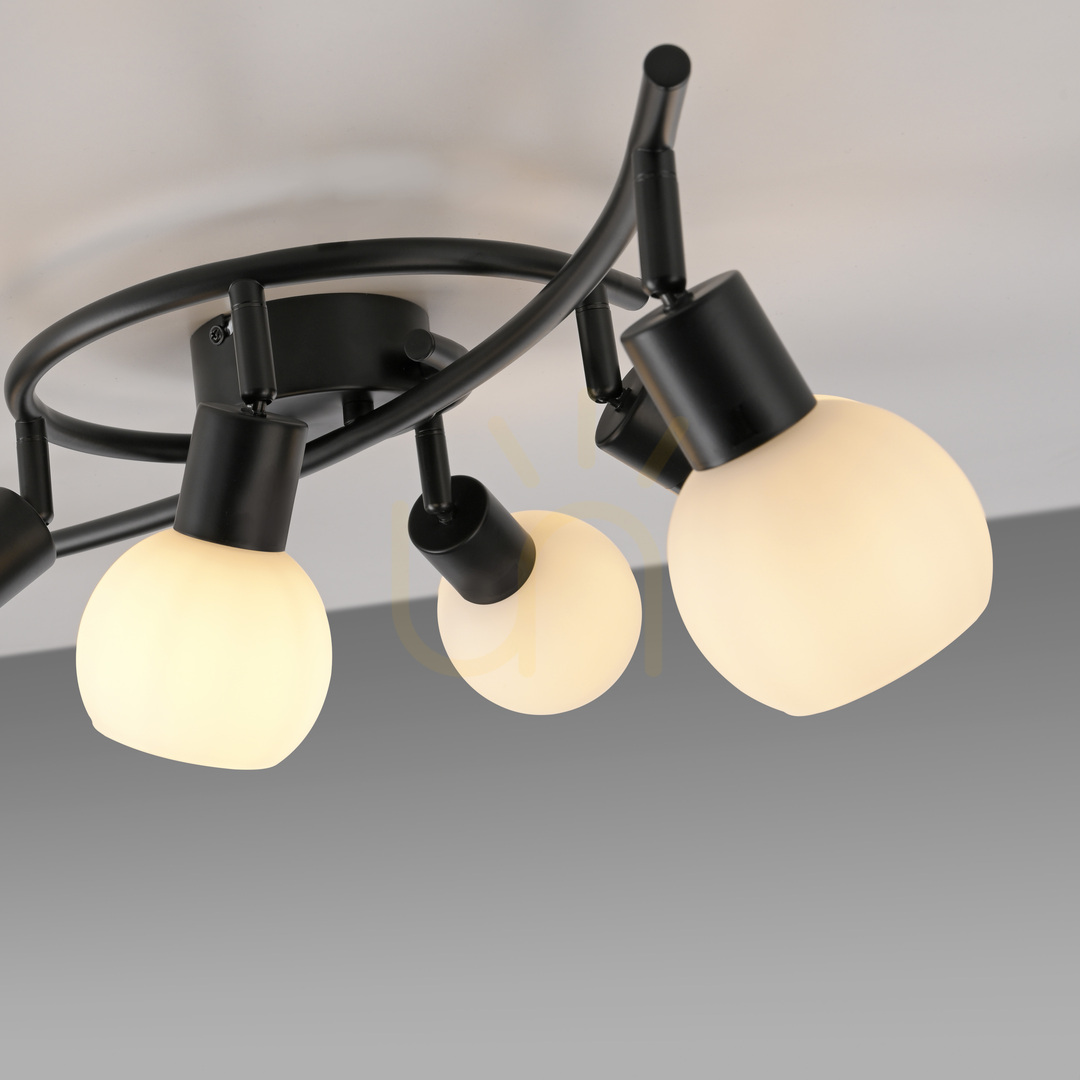 Show Plafond LOKI 12155-18 Black 6xE14 Plafond LOKI 12155-18 Black 6xE14