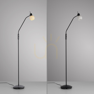 LOKI Floor Lamp 12157-18 Black 1xE14 small 12