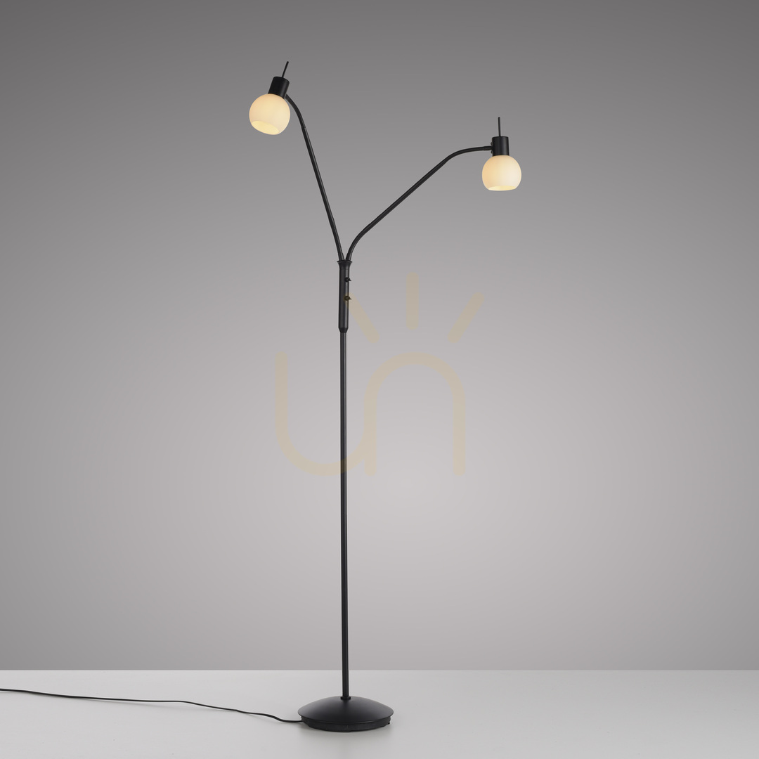 Preview LOKI Floor Lamp 12158-18 Black 2xE14 LOKI Floor Lamp 12158-18 Black 2xE14