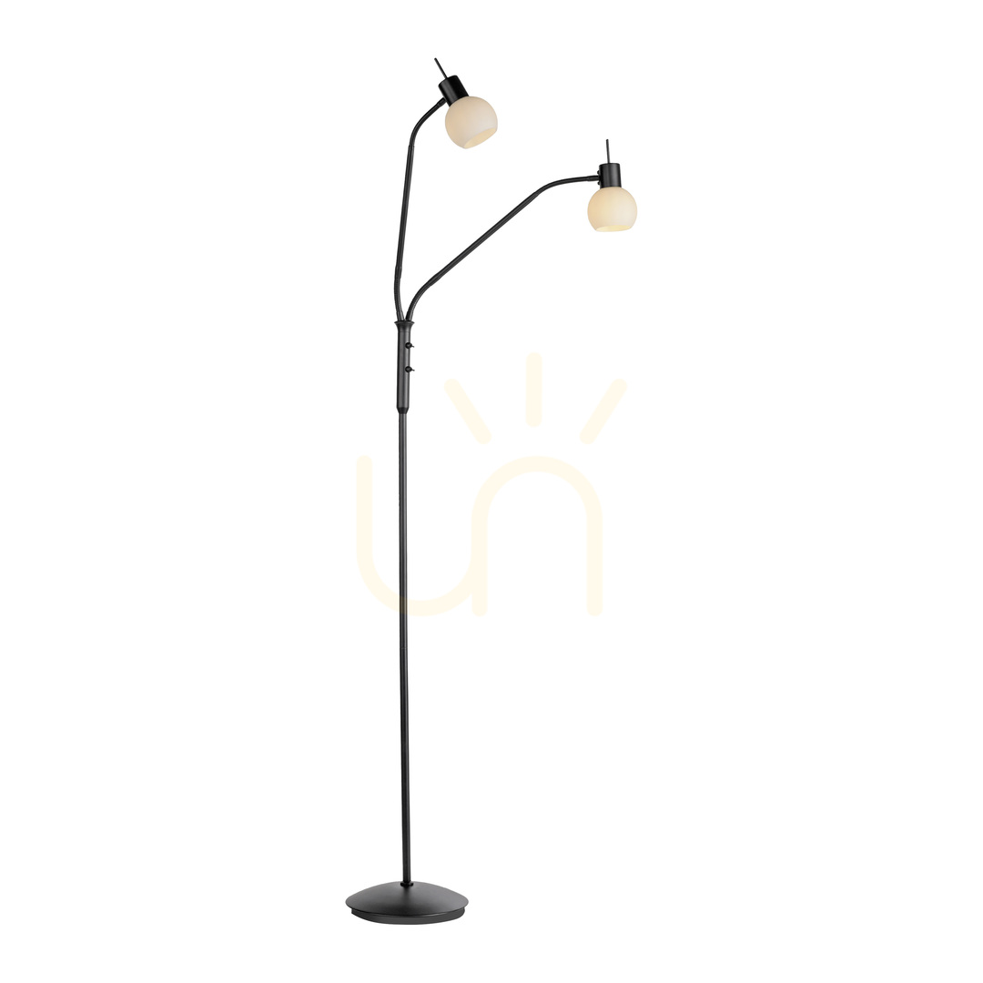Preview LOKI Floor Lamp 12158-18 Black 2xE14 LOKI Floor Lamp 12158-18 Black 2xE14