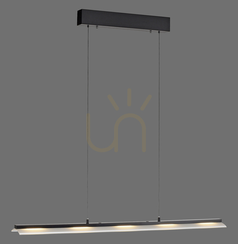 Check NELE Pendant Lamp 12288-18 Black 1xLED
