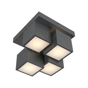TETRIS Ceiling Light 14114-18 Black 4xLED small 11