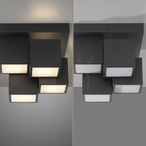 TETRIS Ceiling Light 14114-18 Black 4xLED small 14
