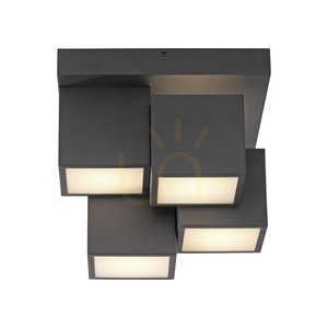 TETRIS Ceiling Light 14114-18 Black 4xLED small 15