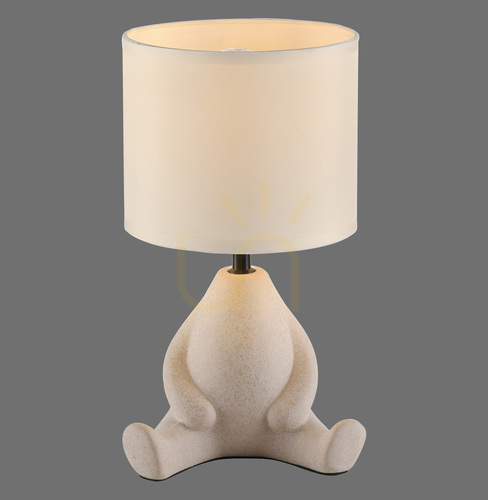 Check TED Table Lamp 14190-39 Beige 1xE27