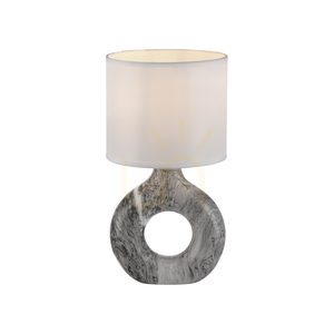 CARARA Table Lamp 14193-15 Grey 1xE27 small 14