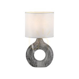 CARARA Table Lamp 14193-15 Grey 1xE27 small 15