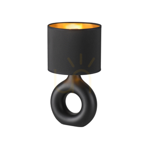 CARARA Table Lamp 14193-18 Black 1xE27 small 7