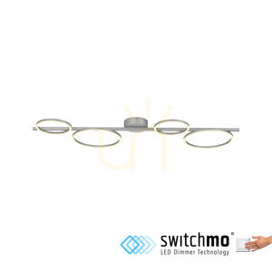 Plafond MINI RITUS 14211-21 Silver 4xLED 1 Plafond MINI RITUS 14211-21 Silver 4xLED small 1