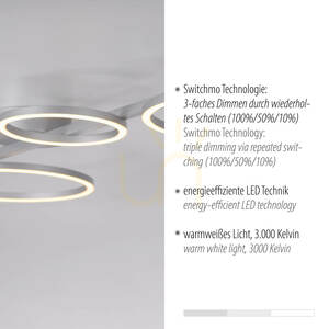 Plafond MINI RITUS 14211-21 Silver 4xLED 3 Plafond MINI RITUS 14211-21 Silver 4xLED small 3