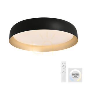 Plafond OSKO 14216-18 Black 1xLED small 1