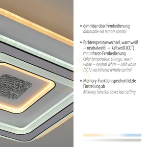 Plafond TOLAGO 14283-16 White 2xLED small 3