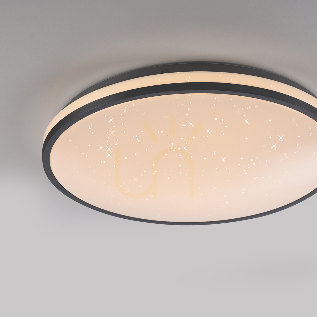 Show Plafond KYLE14294-18 Black 1xLED Plafond KYLE14294-18 Black 1xLED