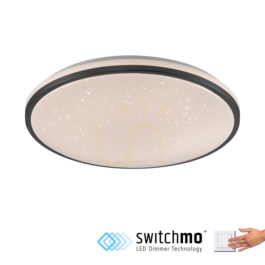 View Plafond KYLE14295-18 Black 1xLED Plafond KYLE14295-18 Black 1xLED