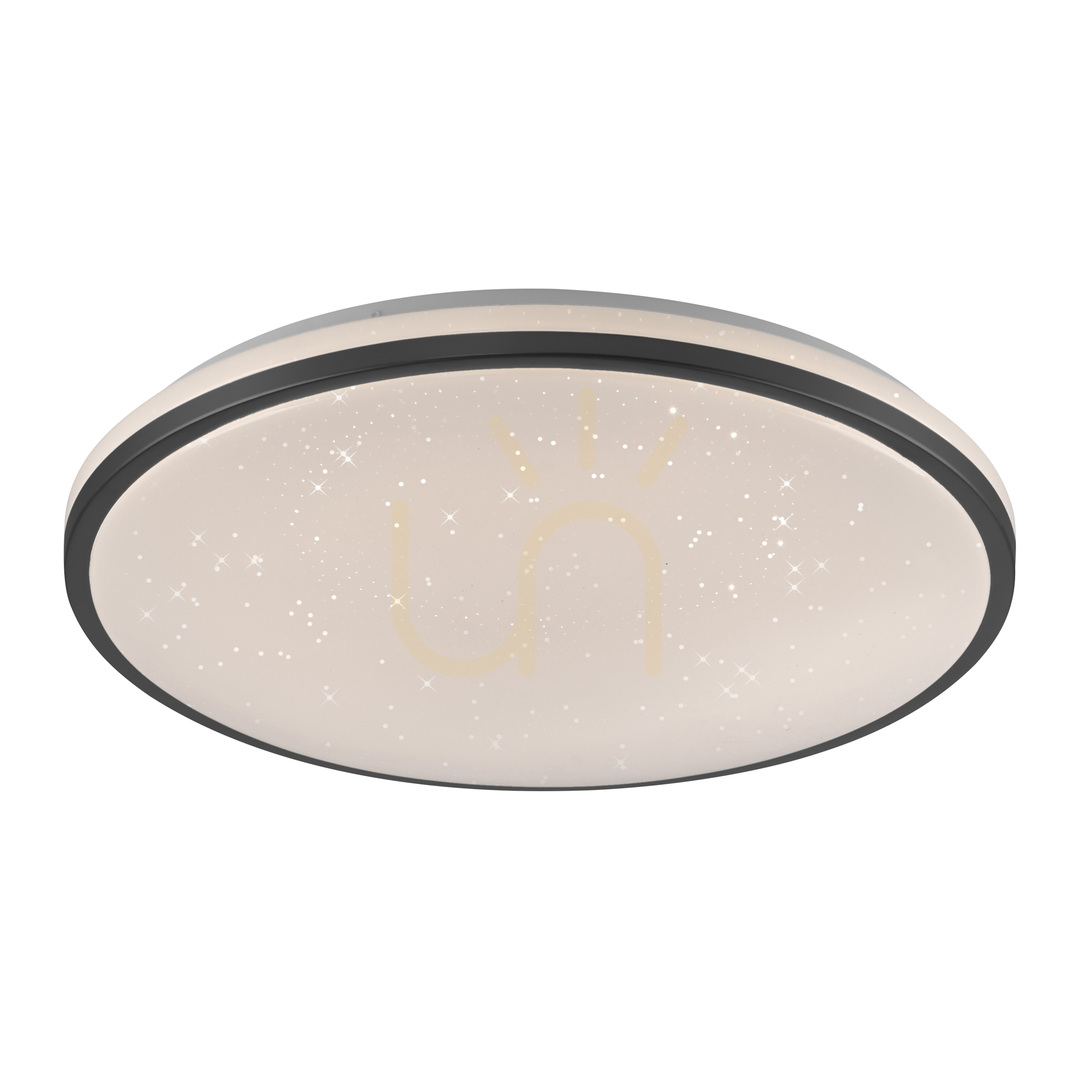 Show Plafond KYLE14295-18 Black 1xLED Plafond KYLE14295-18 Black 1xLED