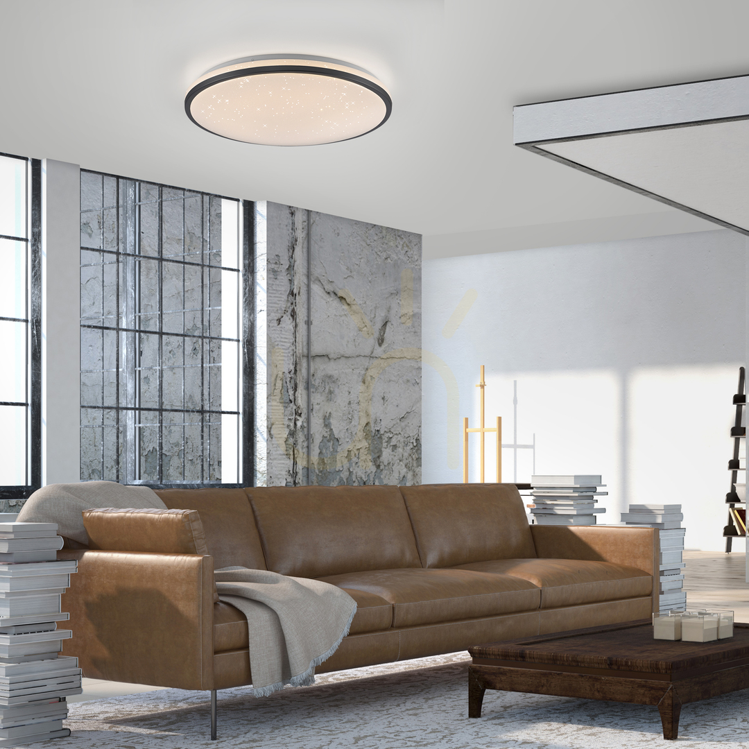 Preview Plafond KYLE14295-18 Black 1xLED Plafond KYLE14295-18 Black 1xLED