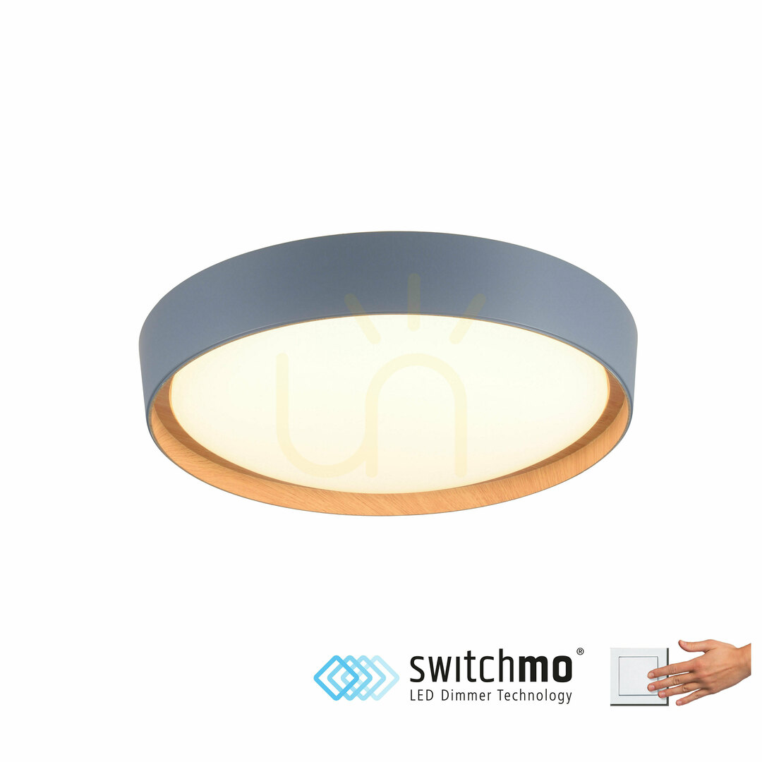 View Plafond EMILIA 14347-15 Grey 1xLED Plafond EMILIA 14347-15 Grey 1xLED