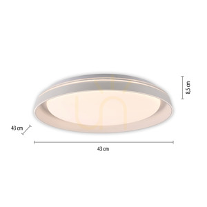 SATI Plafond 14368-16 White 1xLED 8 SATI Plafond 14368-16 White 1xLED small 8