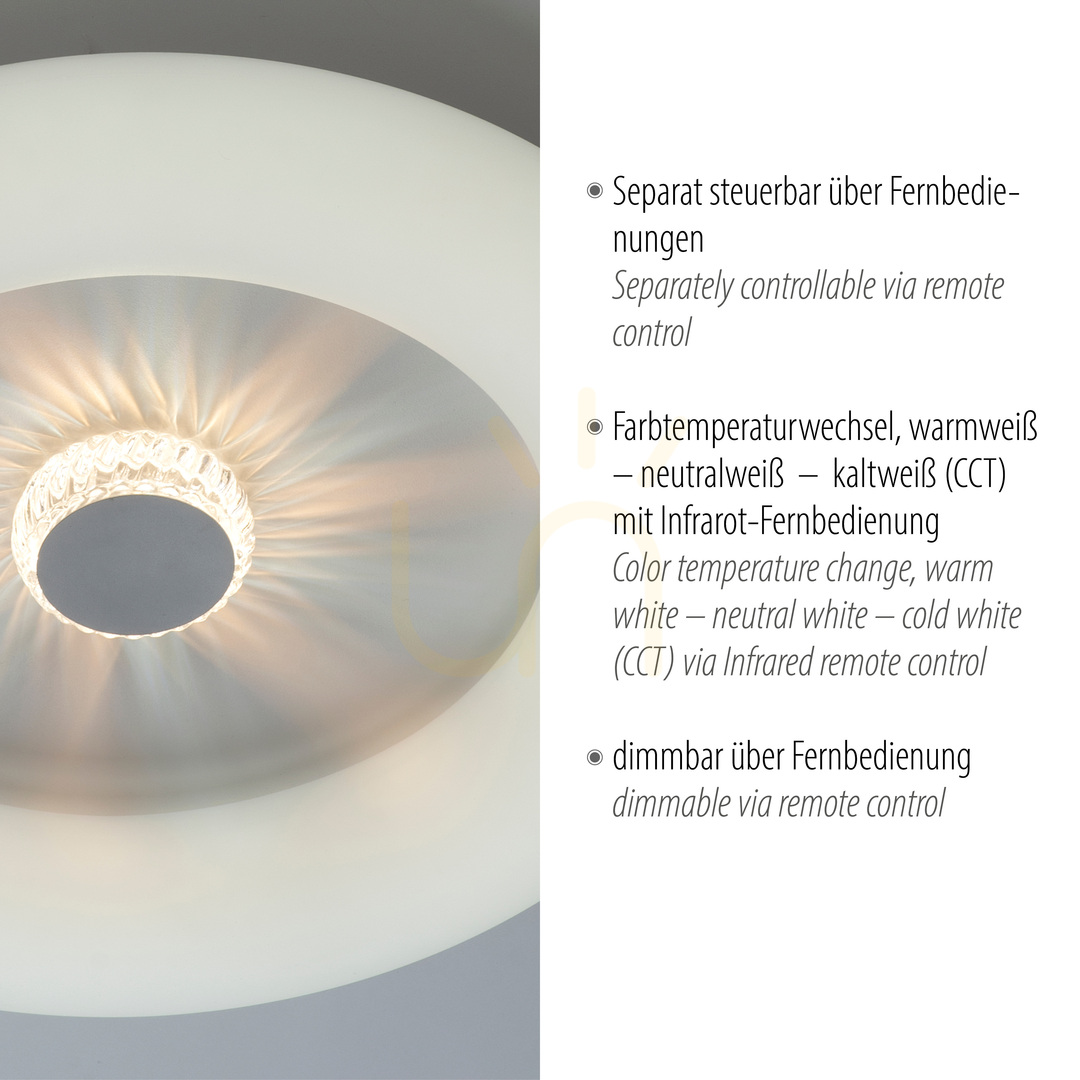 Display VERTIGO plafond 14383-16 White 1xLED VERTIGO plafond 14383-16 White 1xLED
