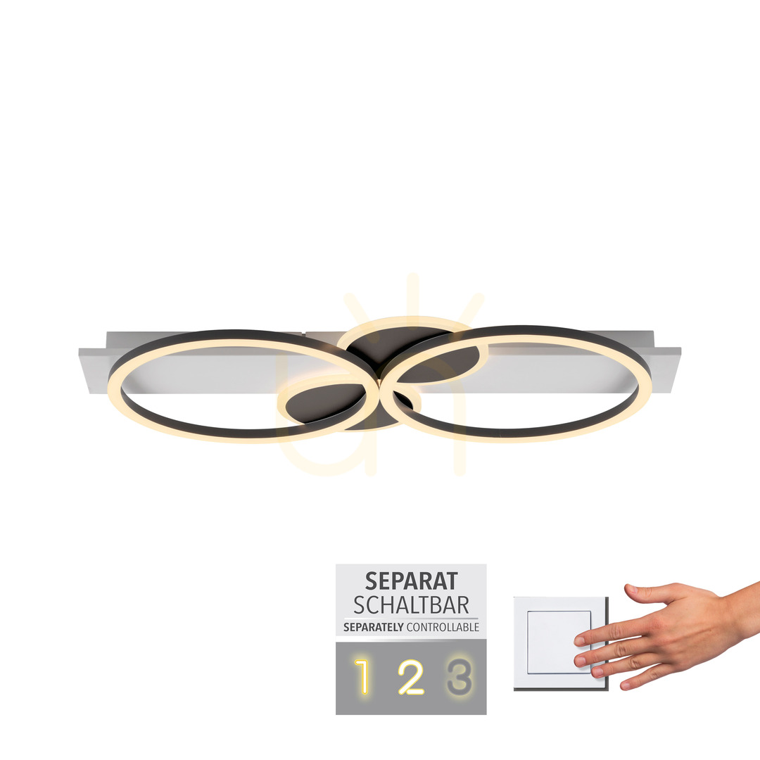 View Plafond TROOPER 14552-16 White 4xLED Plafond TROOPER 14552-16 White 4xLED
