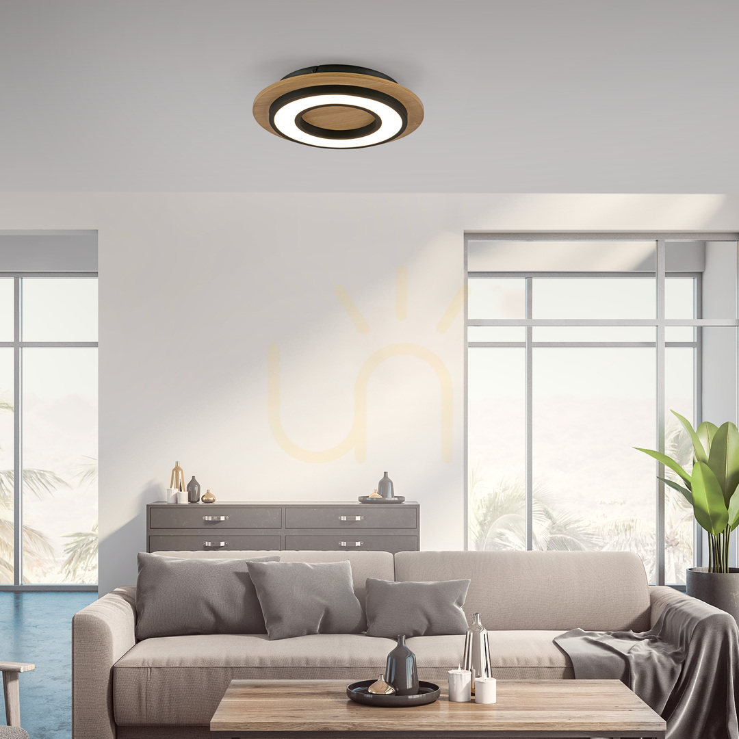 Preview TOLA plafond 14560-18 Black 1xLED TOLA plafond 14560-18 Black 1xLED